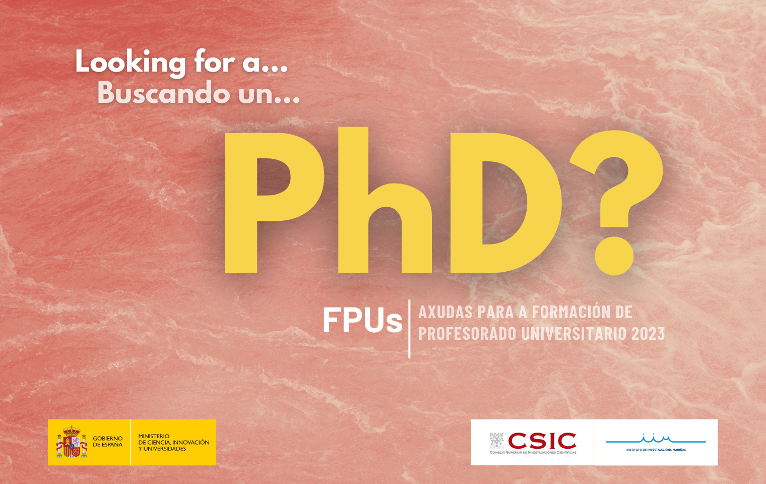 Convocatorias Fpus 2023