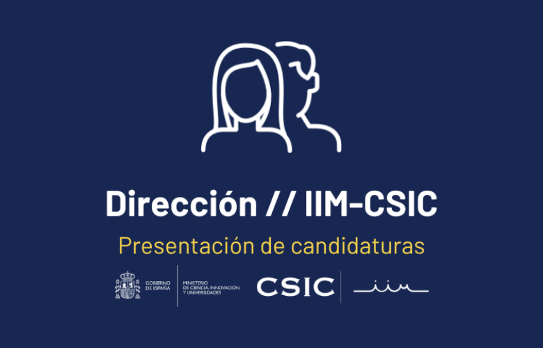 Dirección // IIM-CSIC - Presentación de candidaturas