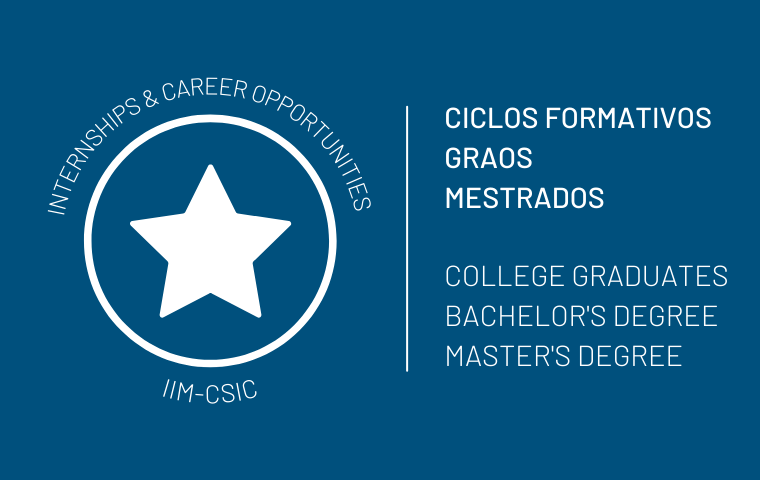 Internships & Career Opportunities - Out of Research & Innovation (General) - Formative Cycles, Bachelor's & Master's PreDoc, PostDoc & Technicians
