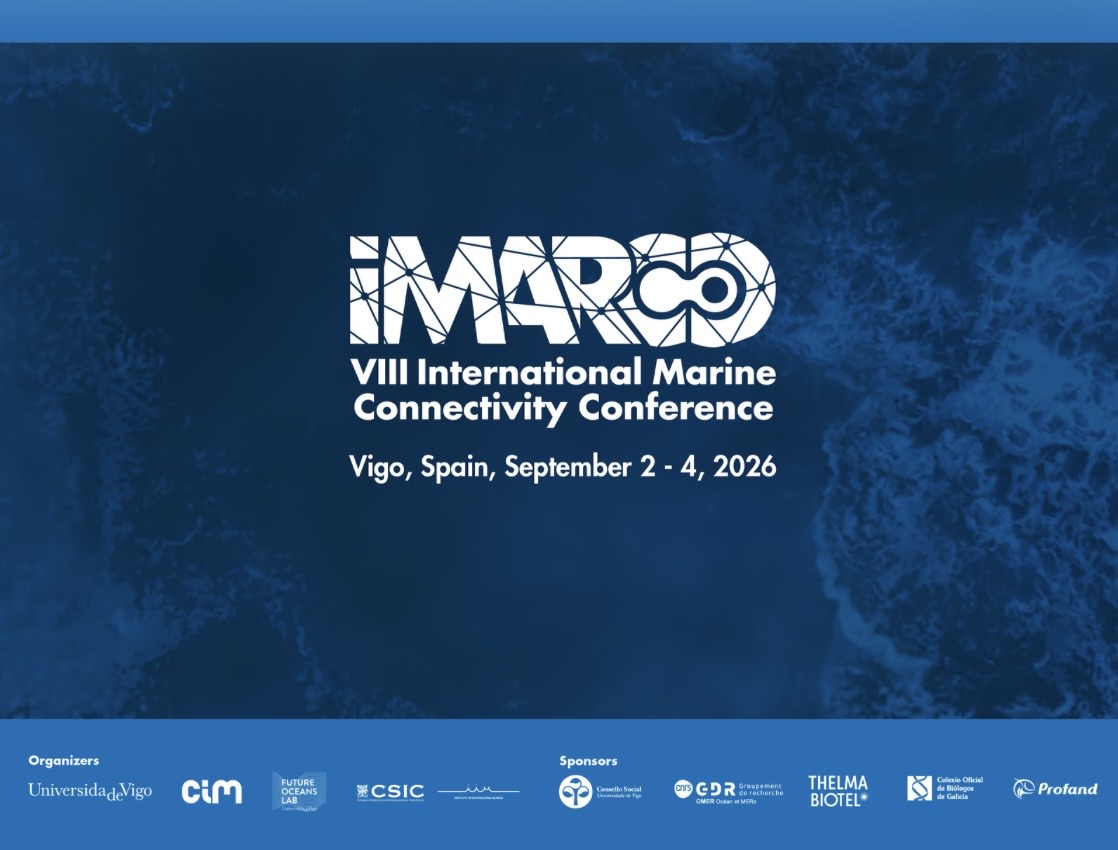 Vigo hosts iMarCo 2026 from Wednesday, the international conference on aquatic ecosystem connectivity co-organised by the Universidade de Vigo and IIM-CSIC